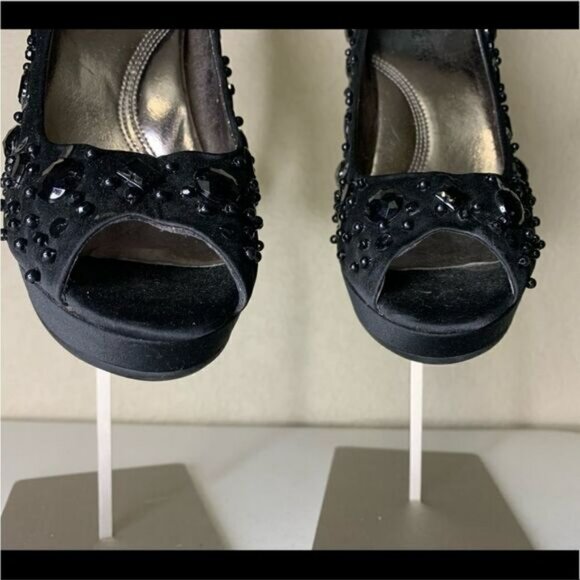 Kenneth Cole Jeweled Heels  - Picture 3 of 6